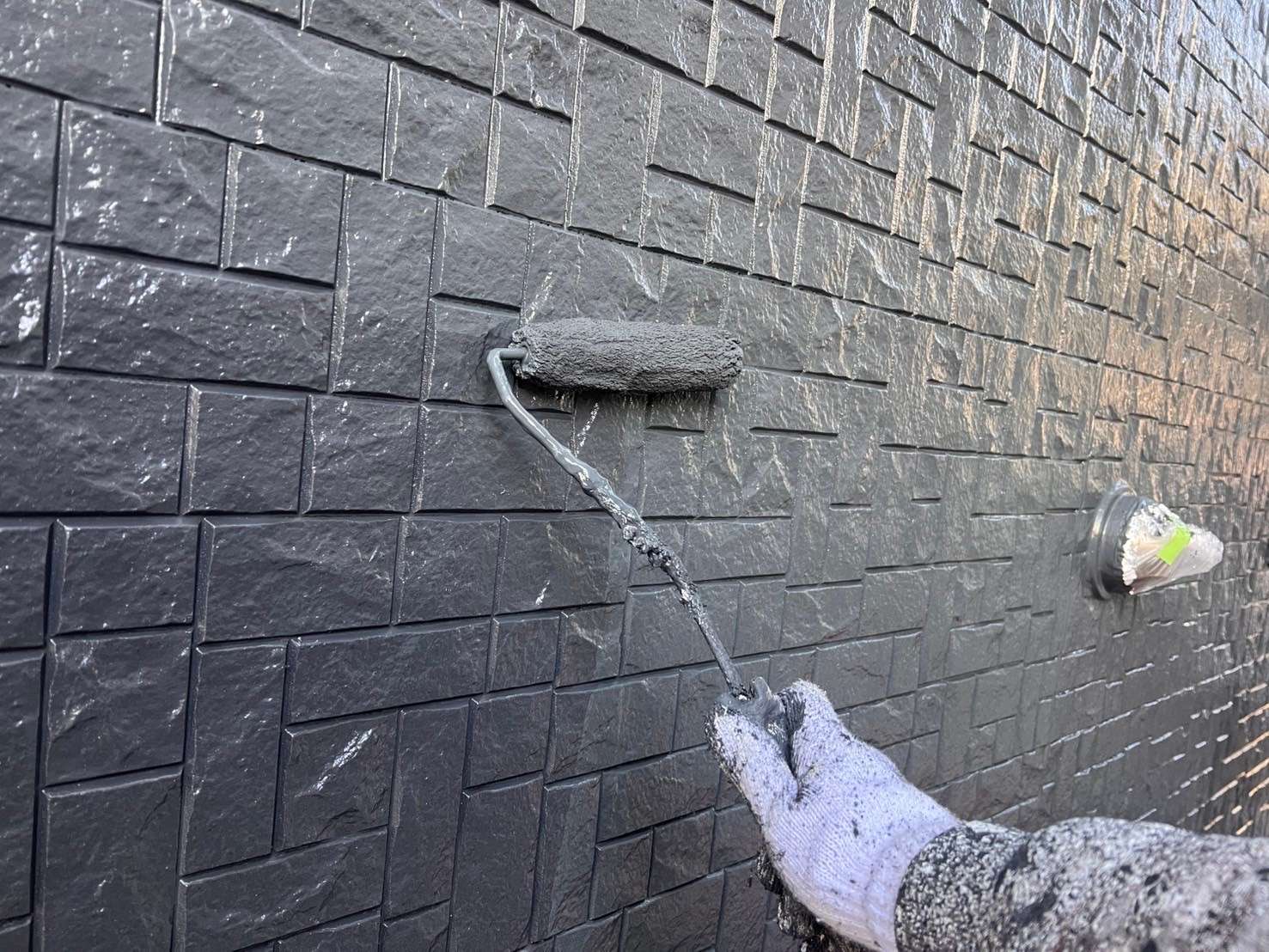 野田市・柏市・流山市の外壁塗装は美装柳屋へ /【作業のご紹介】千葉県野田市K様邸・外壁中塗り・上塗り塗装作業